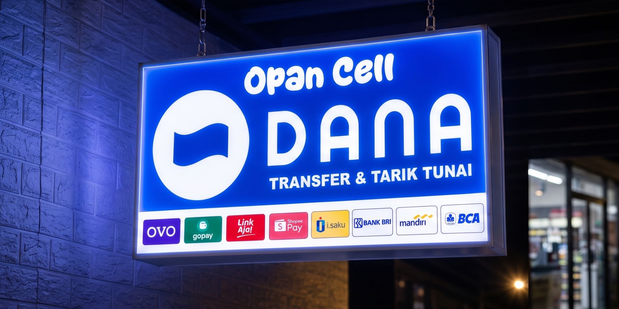 Jasa Neon Box Toko Komersial Wikisa Advertising